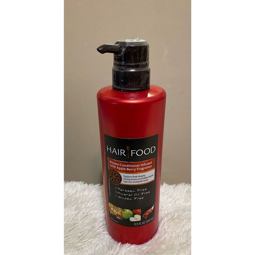Hair Food Renew Conditioner Infused with Apple Berry Fragrance 17.9 oz